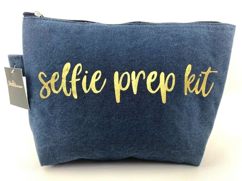 Makeup Cosmetic Organizer Beauty Travel Toiletry Bag  "Selfie Prep Kit"